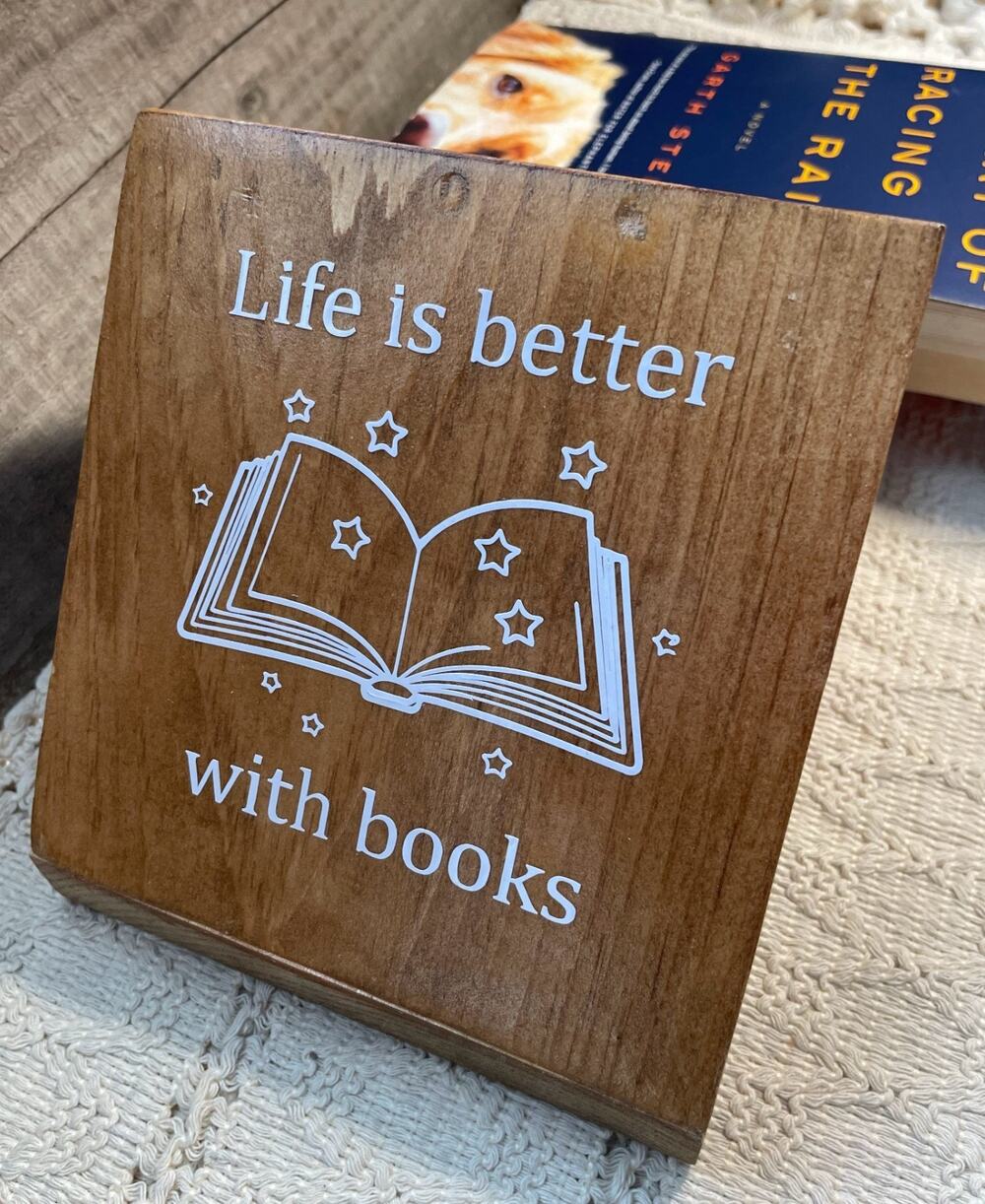 Wooden Book Rest – Handmade Book Holder & Reading Accessory
